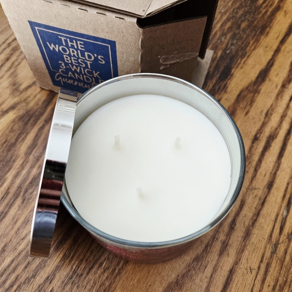 🛍BOGO 50% OFF🍎🥃🕯Bath & Body Works "Spiced Apple Toddy" 3-wick Candle - Picture 3 of 10